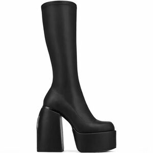 Knee high platform boots